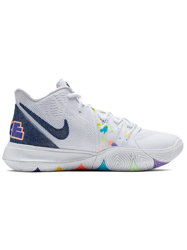 Кроссовки Nike Kyrie 5 EP 'Have a Nike Day' — изображение 2 из 4, белый/синий