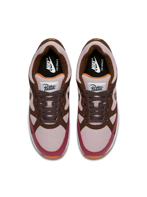 Кроссовки patta x air span 2 qs Nike — изображение 4 из 4, коричневый