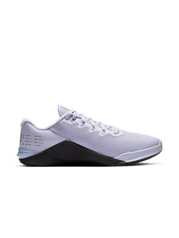 Кроссовки меткон 5 Nike — изображение 2 из 4, фиолетовый/черный