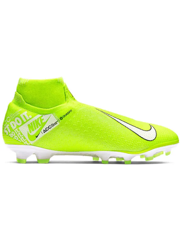 Кроссовки phantom vision elite df fg 'volt' Nike — изображение 2 из 4, белый/черный
