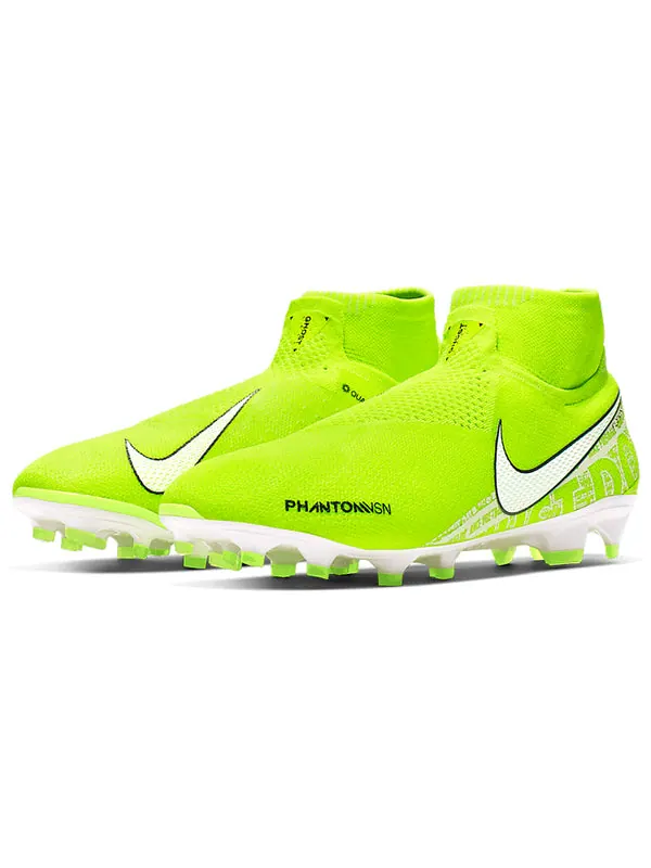 Кроссовки phantom vision elite df fg 'volt' Nike — изображение 3 из 4, белый/черный