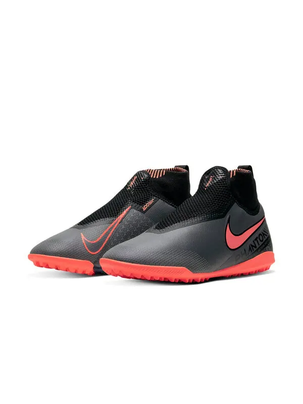 Кроссовки фантом видение реагировать pro df tf Nike — изображение 3 из 4, серый/оранжевый