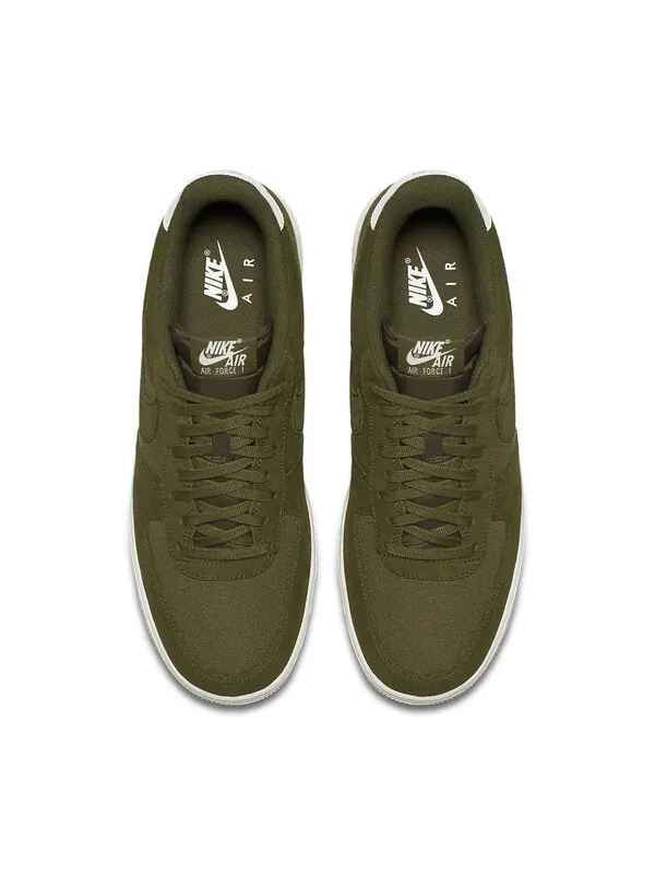 Кроссовки air force 1 '07 suede 'medium olive' Nike — изображение 4 из 4, зеленый/белый