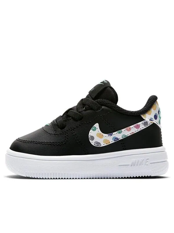 Кроссовки force 1 18 принт Nike — изображение 1 из 4, черный/белый