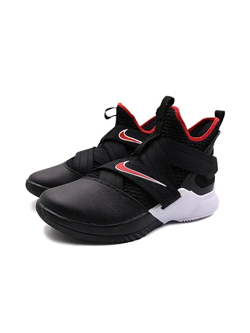 Кроссовки lebron soldier xii ep Nike — изображение 2 из 4, черный/красный/белый