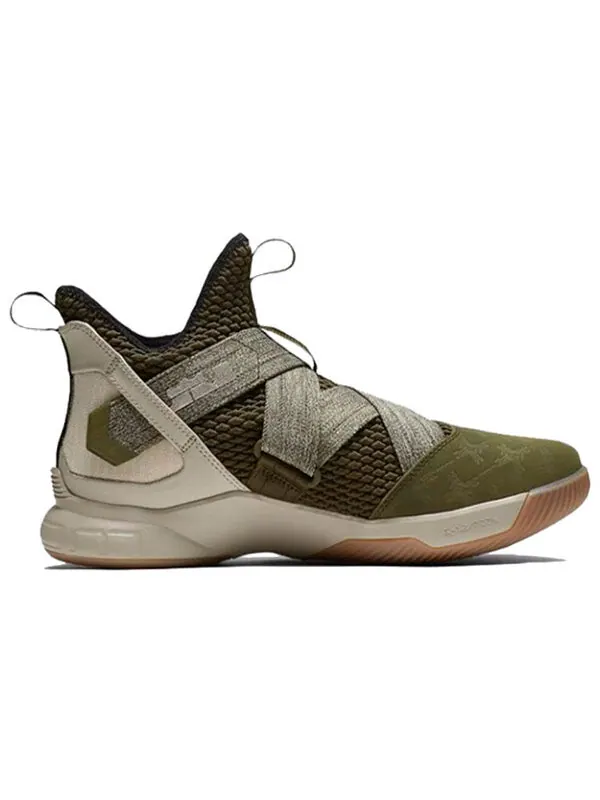 Кроссовки lebron soldier 12 ep Nike — изображение 2 из 4, зеленый/белый