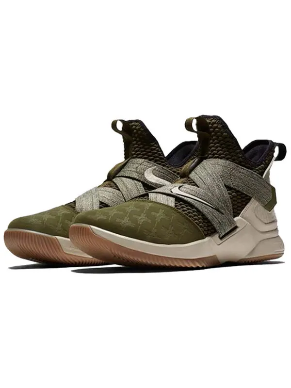Кроссовки lebron soldier 12 ep Nike — изображение 3 из 4, зеленый/белый