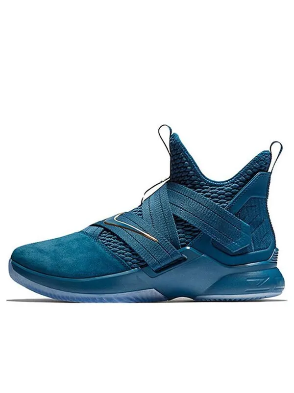 Кроссовки lebron soldier 12 sfg epn Nike — изображение 1 из 4, синий/золотистый