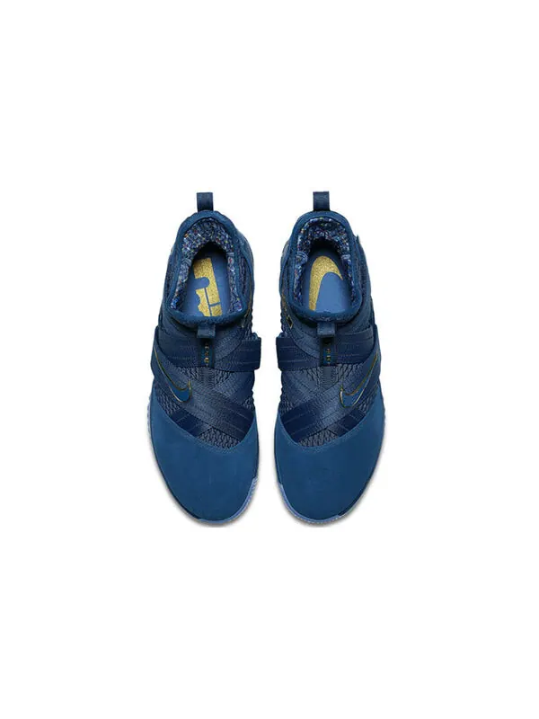 Кроссовки lebron soldier 12 sfg epn Nike — изображение 3 из 4, синий/золотистый
