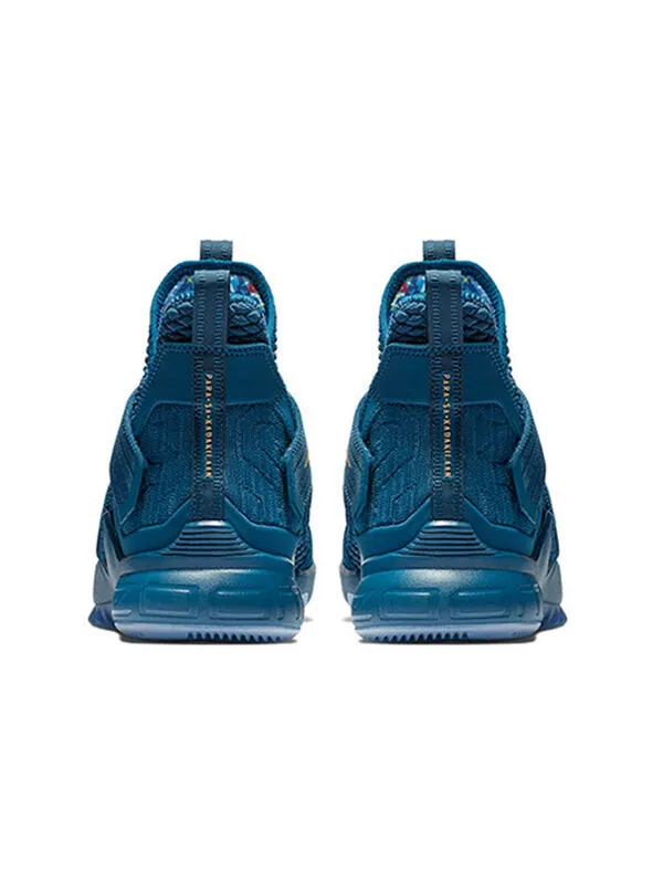 Кроссовки lebron soldier 12 sfg epn Nike — изображение 4 из 4, синий/золотистый