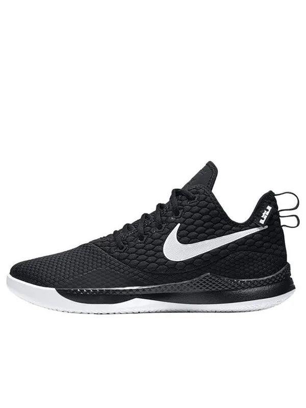 Кроссовки Nike LeBron Witness 3 EP 'Black' — изображение 1 из 4, черный/белый-серый