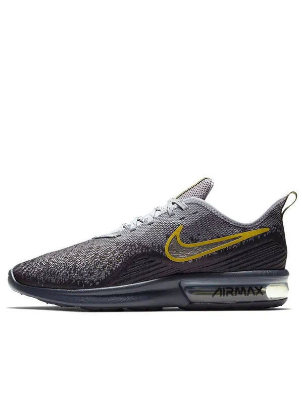 Кроссовки air max sequent 4 Nike — изображение 1 из 4, серый/желтый