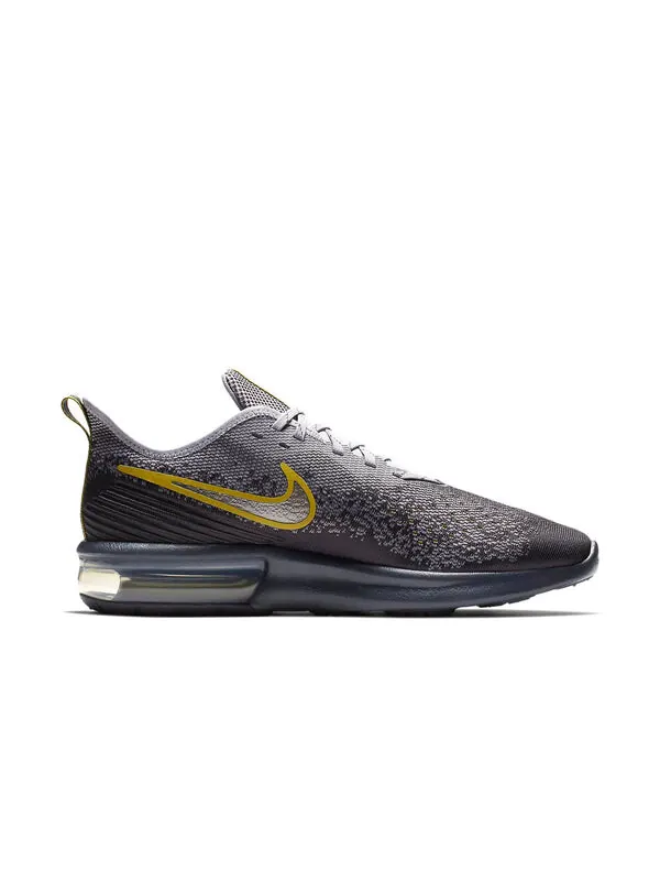 Кроссовки air max sequent 4 Nike — изображение 2 из 4, серый/желтый
