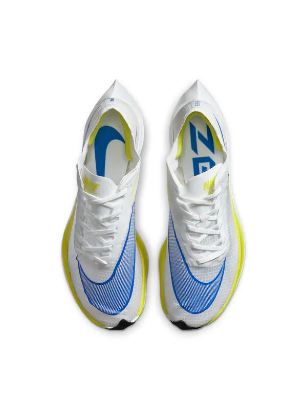 Кроссовки zoomx vaporfly next% Nike — изображение 4 из 4, белый/синий--черный