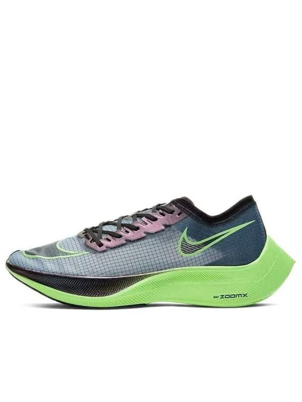 Кроссовки zoomx vaporfly next% Nike — изображение 1 из 4, синий/черный/зеленый