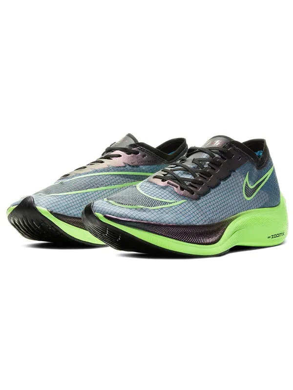 Кроссовки zoomx vaporfly next% Nike — изображение 3 из 4, синий/черный/зеленый