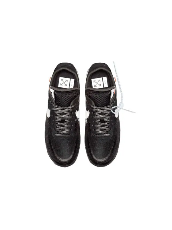 Кроссовки x off white air force 1 low Nike — изображение 4 из 4, черный/белый--черный