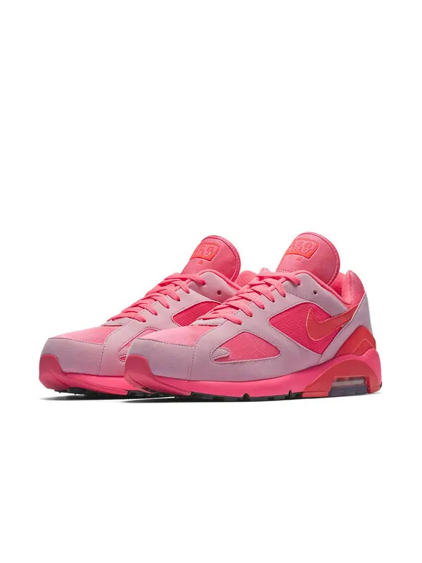 Кроссовки comme des garcons x air max 180 Nike — изображение 3 из 4, розовый