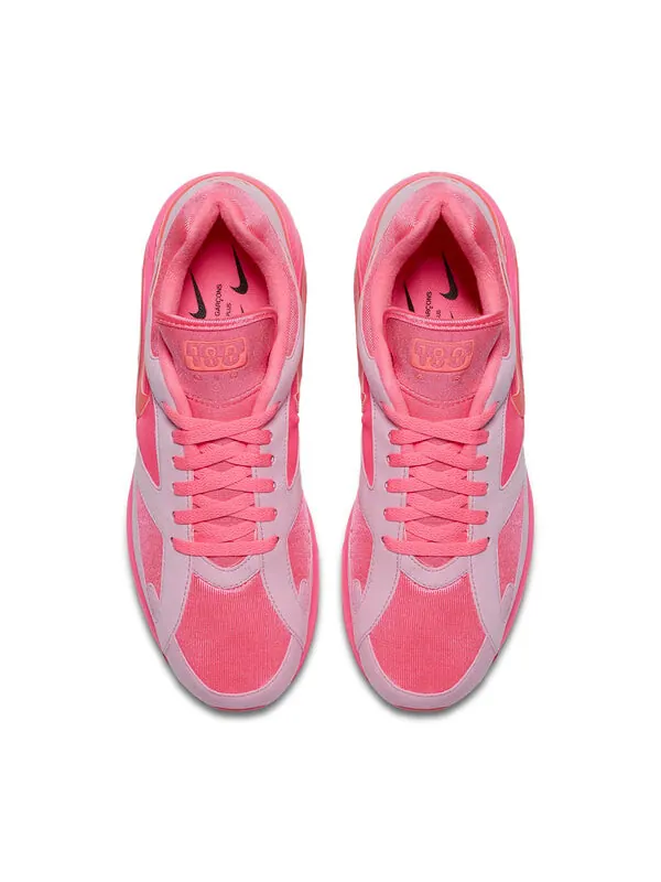 Кроссовки comme des garcons x air max 180 Nike — изображение 4 из 4, розовый