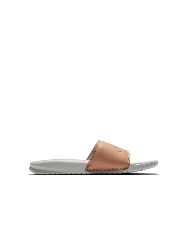 Тапочки benassi jdi bp 'vachetta tan' Nike — изображение 2 из 4, розовый/синий