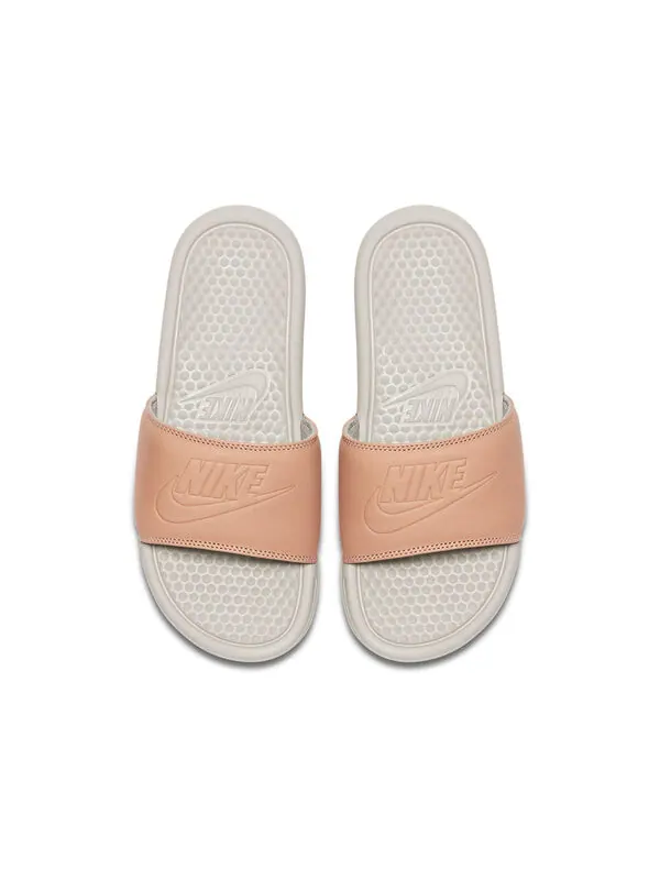 Тапочки benassi jdi bp 'vachetta tan' Nike — изображение 3 из 4, розовый/синий