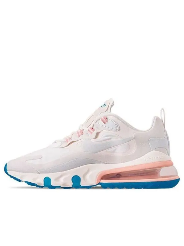 Кроссовки мужские Nike Air max 270 react комбинированные — изображение 1 из 4, белый/розовый/синий