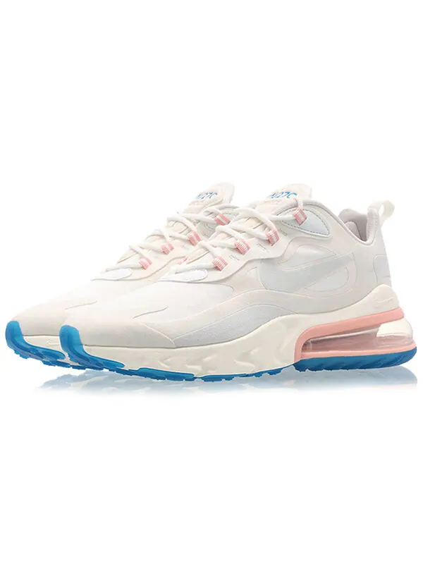 Кроссовки мужские Nike Air max 270 react комбинированные — изображение 3 из 4, белый/розовый/синий