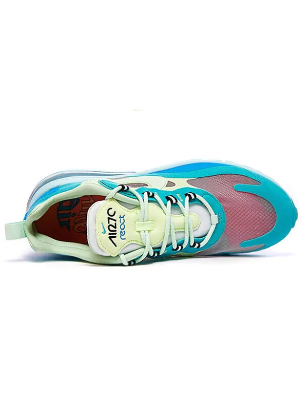 Кроссовки air max 270 react Nike — изображение 4 из 4, синий/зеленый