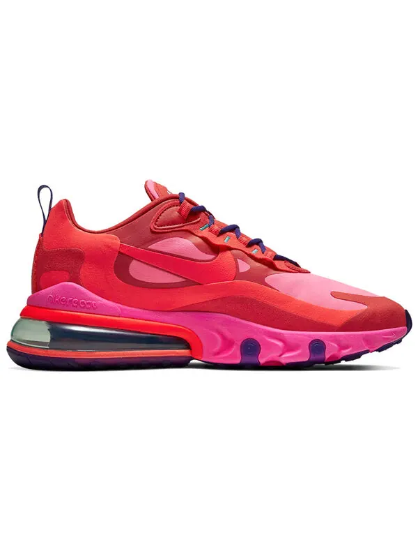 Кроссовки air max 270 react Nike — изображение 2 из 4, розовый