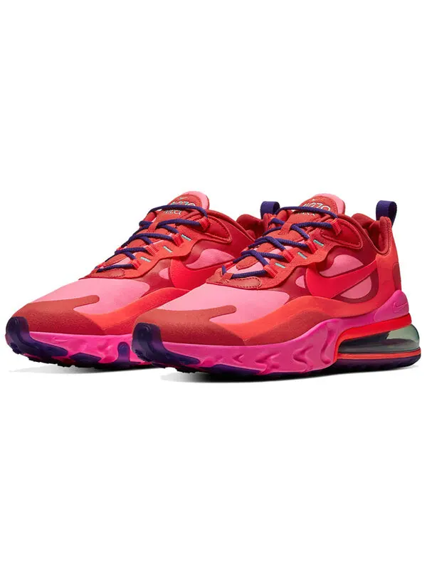 Кроссовки air max 270 react Nike — изображение 3 из 4, розовый