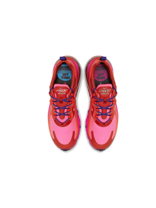 Кроссовки air max 270 react Nike — изображение 4 из 4, розовый