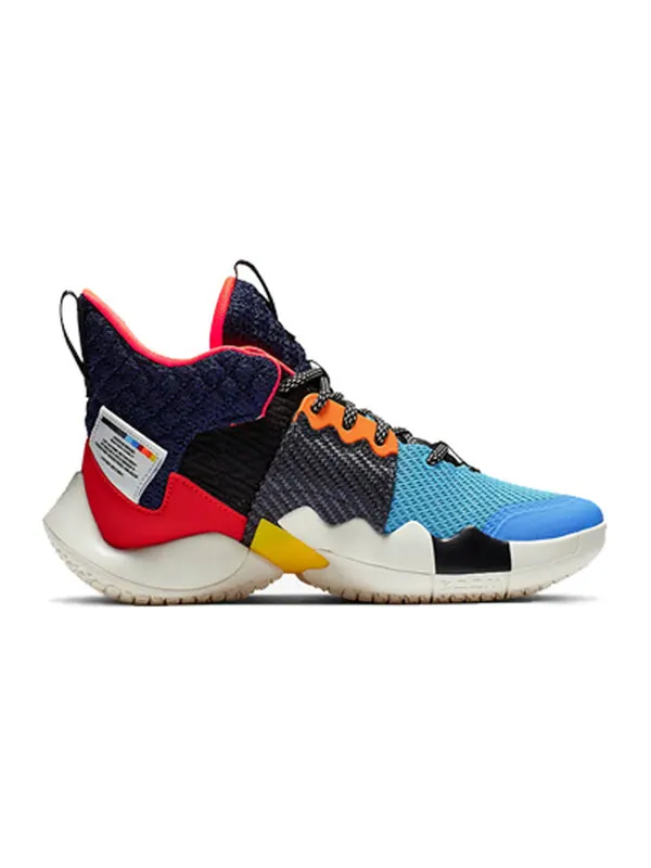 Кроссовки почему бы не zer0.2 Air Jordan, мульитколор — изображение 2 из 4, мульти