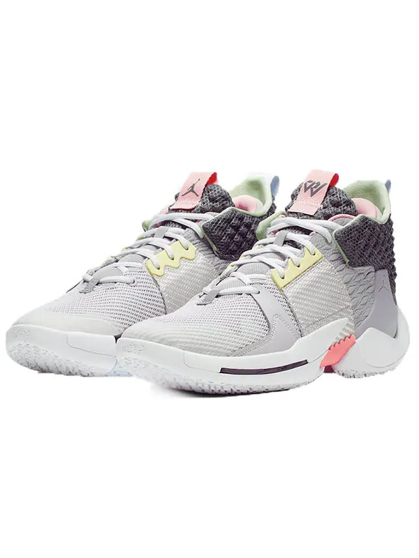 Кроссовки почему бы не zer0.2 Air Jordan — изображение 3 из 4, серый/-серый-белый