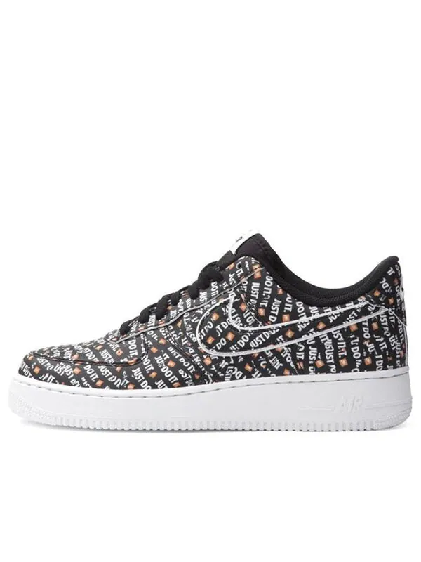 Кроссовки air force 1 low '07 lv8 'just do it' Nike — изображение 1 из 4, черный/белый