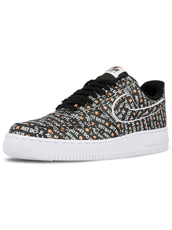 Кроссовки air force 1 low '07 lv8 'just do it' Nike — изображение 3 из 4, черный/белый