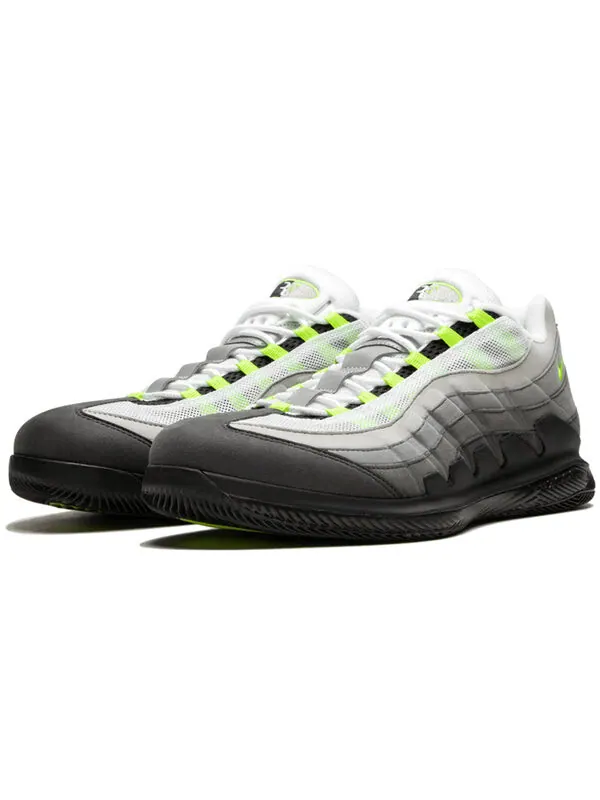 Кроссовки court vapor rf air max 95 Nike — изображение 2 из 4, черный/-неоновый