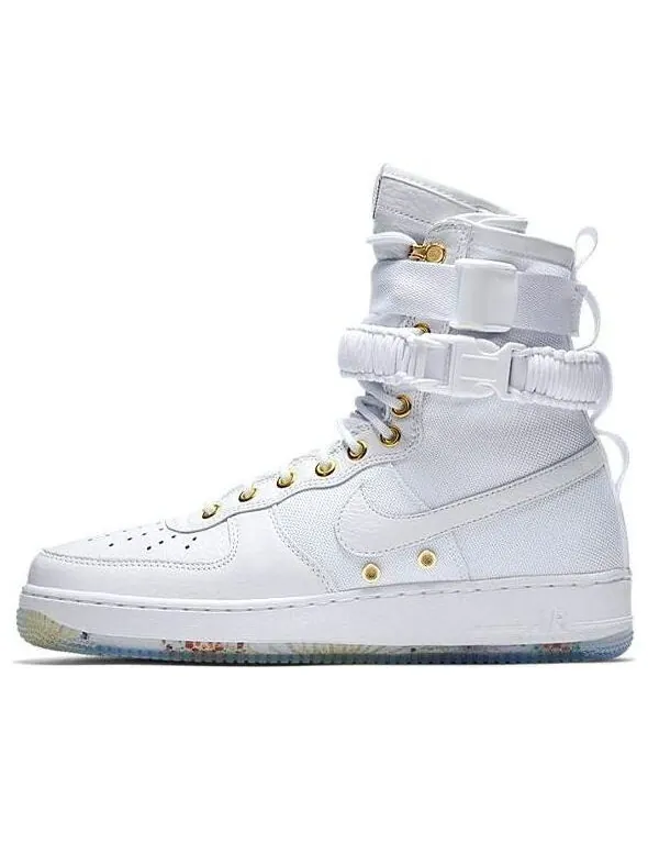 Кроссовки sf air force 1 Nike — изображение 1 из 4, белый-золотистый