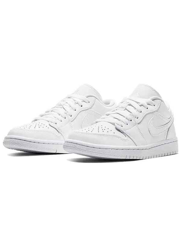 Кроссовки 1 низкие Air Jordan — изображение 3 из 4, белый