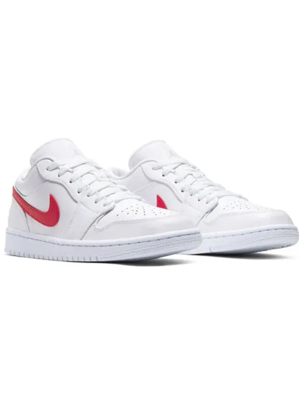 Кроссовки 1 низкие Air Jordan — изображение 2 из 4, белый/красный