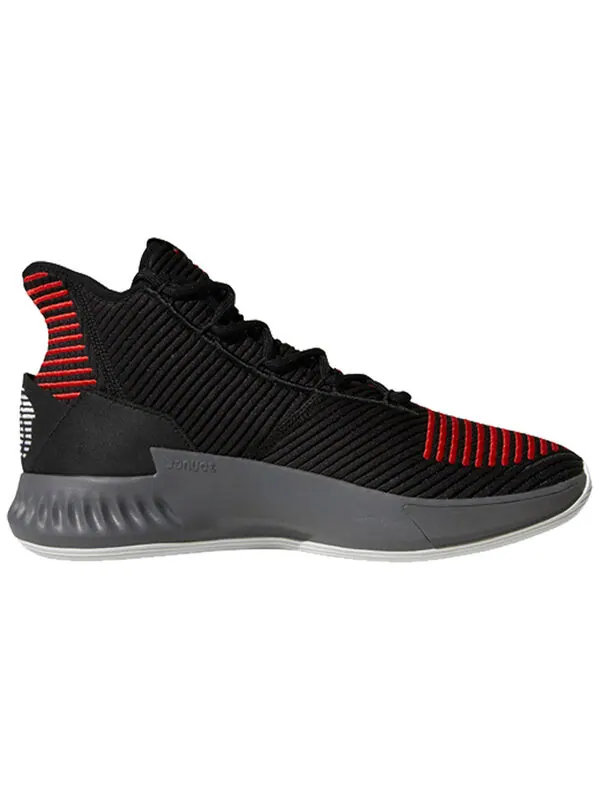 Кроссовки d rose 9 Adidas — изображение 2 из 4, черный