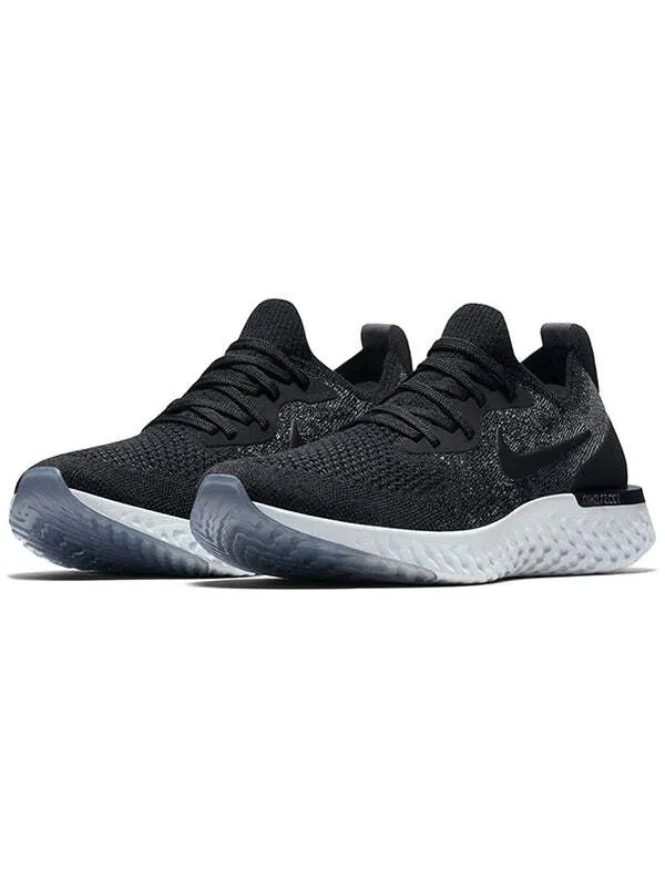 Кроссовки epic react flyknit Nike — изображение 2 из 4, черный/темный серый