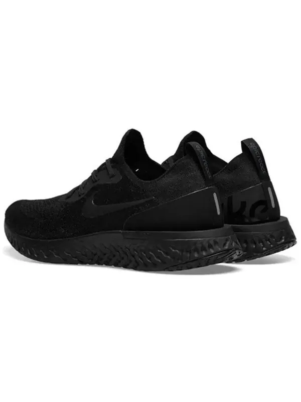 Кроссовки epic react flyknit Nike — изображение 3 из 4, черный