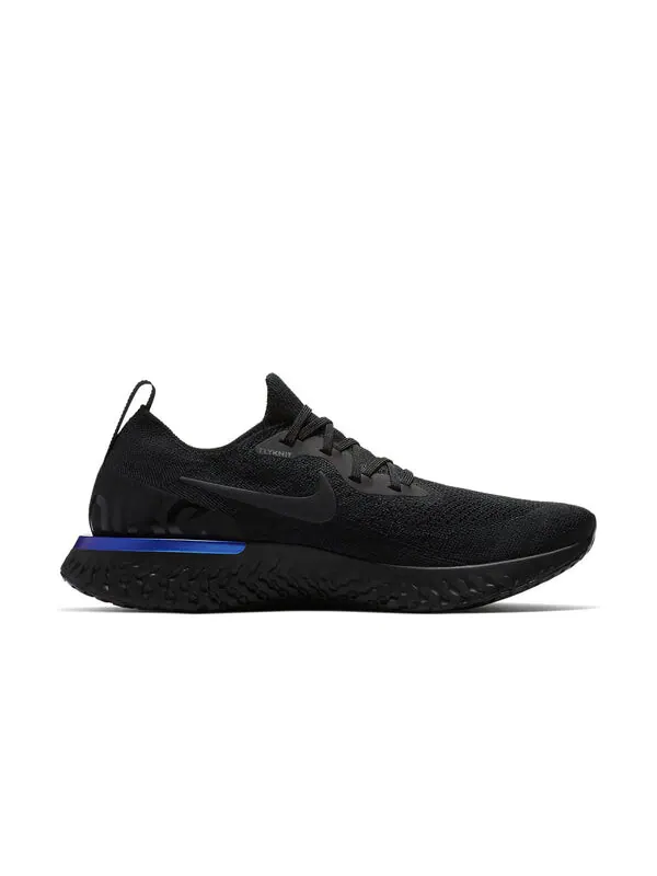 Кроссовки epic react flyknit Nike — изображение 2 из 4, черный