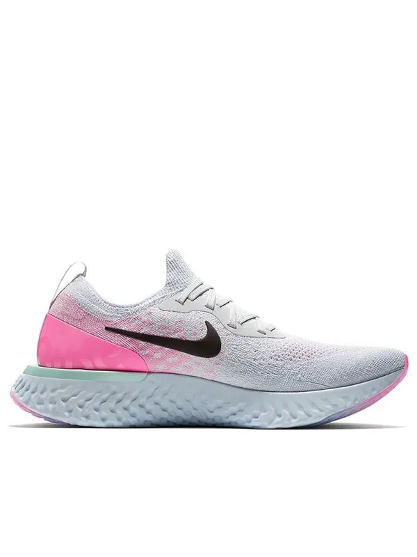 Кроссовки epic react flyknit 'pink beam' Nike — изображение 2 из 4