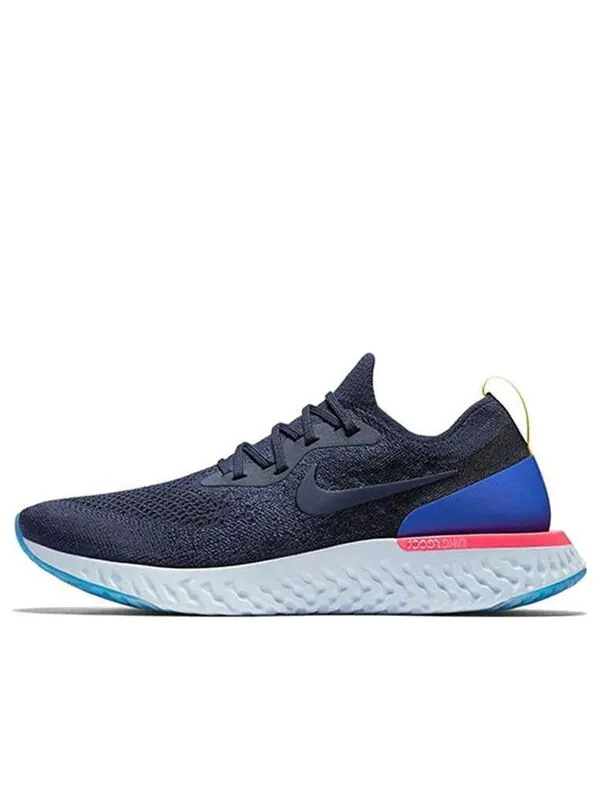 Кроссовки epic react flyknit Nike — изображение 1 из 4, темно-синий