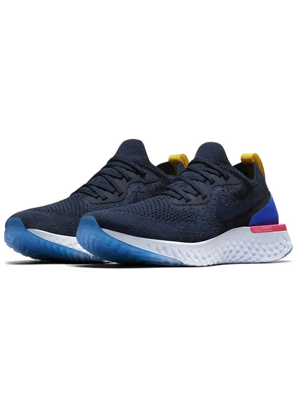 Кроссовки epic react flyknit Nike — изображение 3 из 4, темно-синий