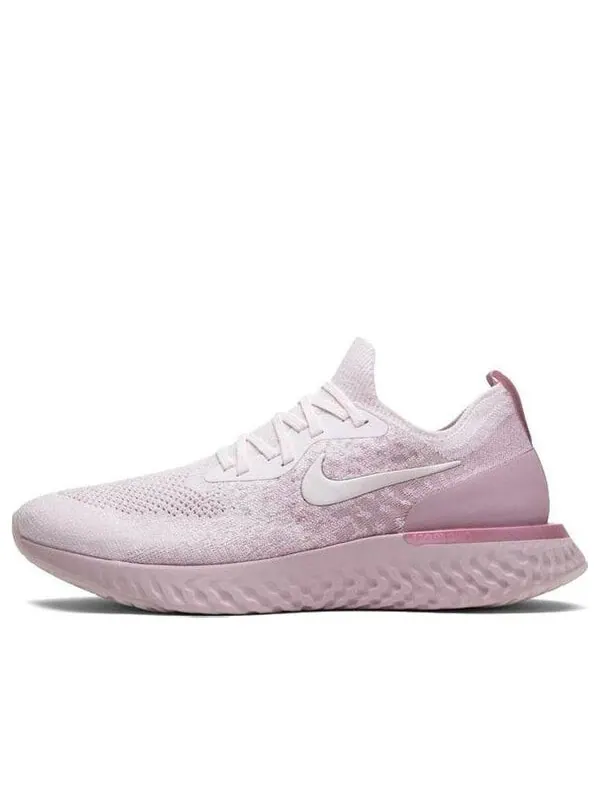 Кроссовки epic react flyknit Nike — изображение 1 из 4, розовый