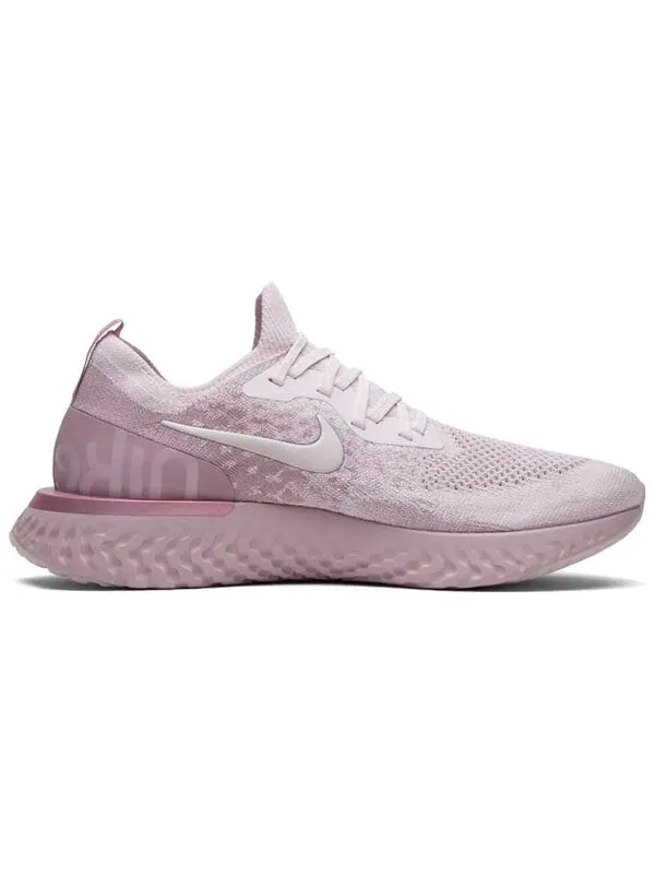 Кроссовки epic react flyknit Nike — изображение 2 из 4, розовый