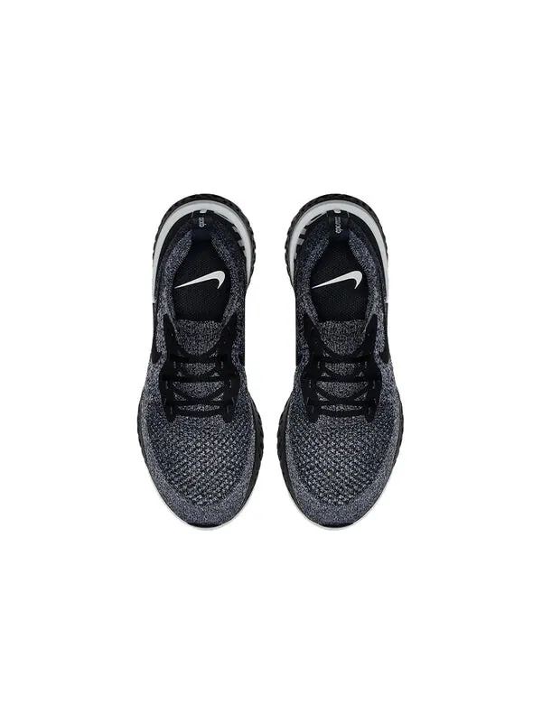 Кроссовки epic react flyknit Nike — изображение 4 из 4, черный/черный-белый