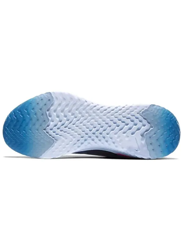 Кроссовки epic react flyknit Nike — изображение 4 из 4, черный/синий/красный